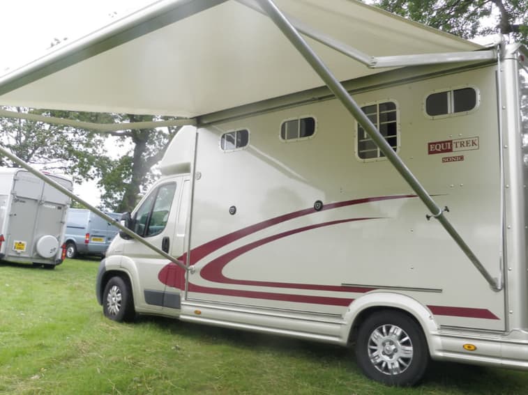 Equine awning