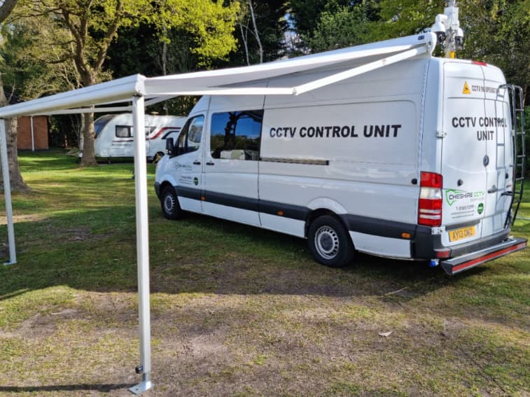 CCTV Vehicle Awning