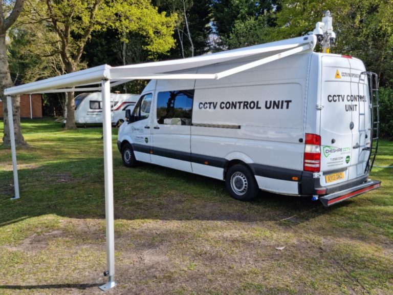 CCTV Vehicle awning