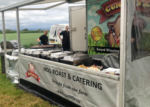 Hog Roast Truck Awning