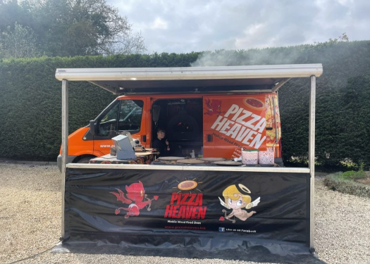 Pizza Heaven Truck Awning