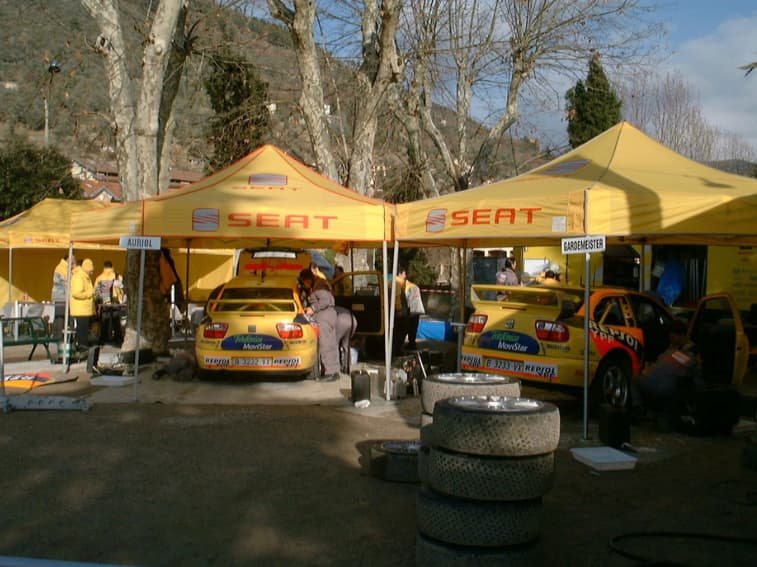 motorsport car awning