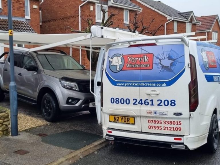 windscreen repairs under awning